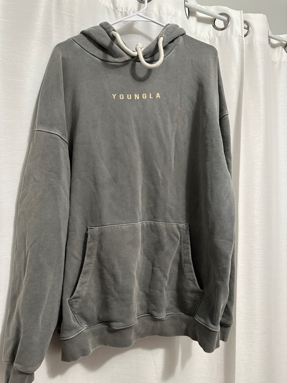 YoungLA Grey Hoodie